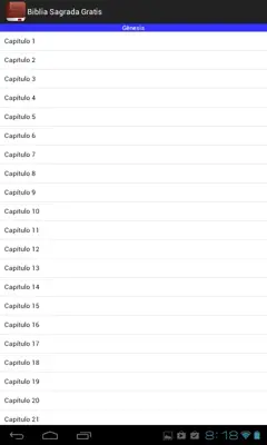 Bíblia Sagrada android App screenshot 4