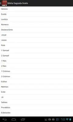 Bíblia Sagrada android App screenshot 5